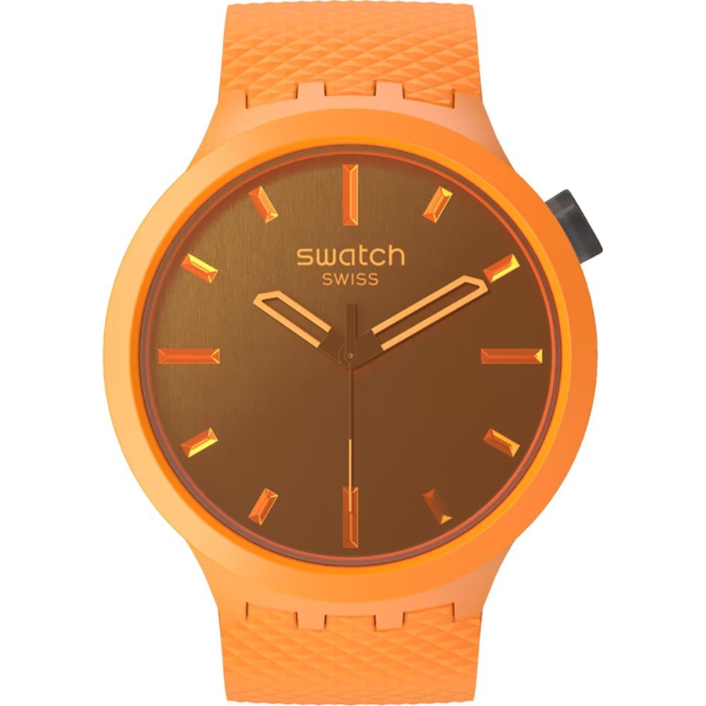 Swatch Big Bold SB05O102 Crushing Orange Horloge