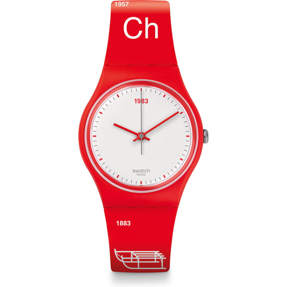 Swatch Standard Gents GR168 Schwiizitude Horloge