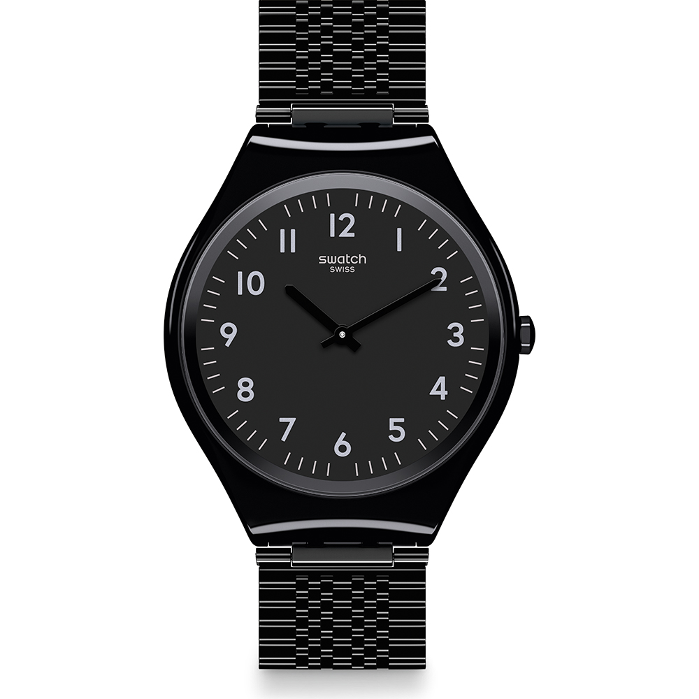 Swatch Skin Irony SYXB100GG Skincoal Horloge