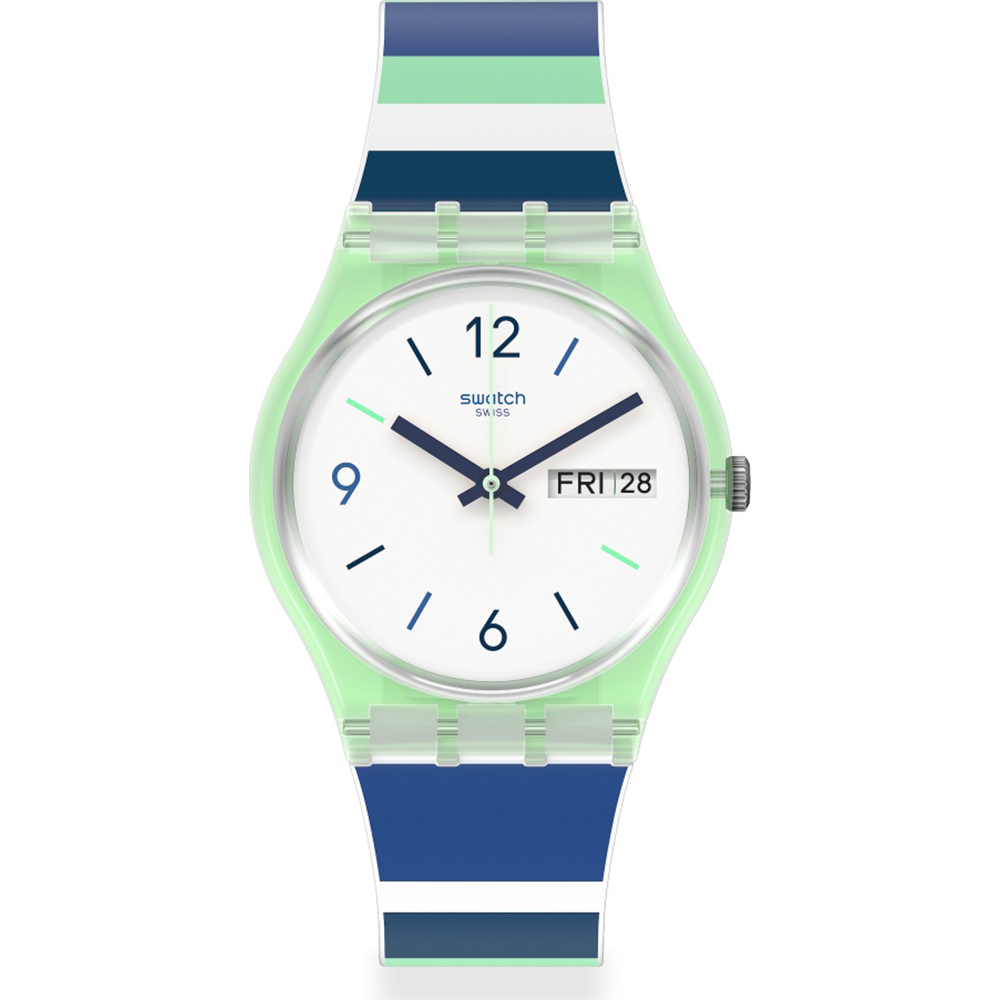 Swatch Standard Gents GG711 Sky Zebra Horloge