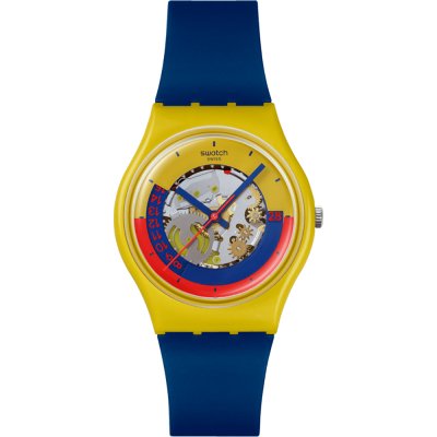 Swatch Originals Medium (34mm) SO28J400 Timing is everything Horloge