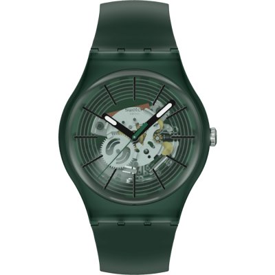 Swatch Originals Large (41mm) SO29G111 Revealed in the forest Horloge
