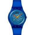 Swatch Originals Large (41mm) SO29S102 Brilliantly Blue Horloge