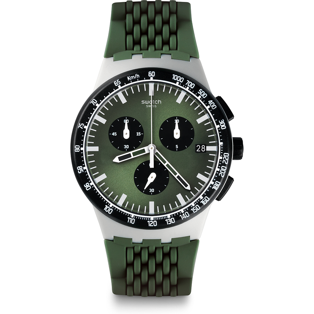 Swatch New Chrono Plastic SUSM402 Sperulino Horloge