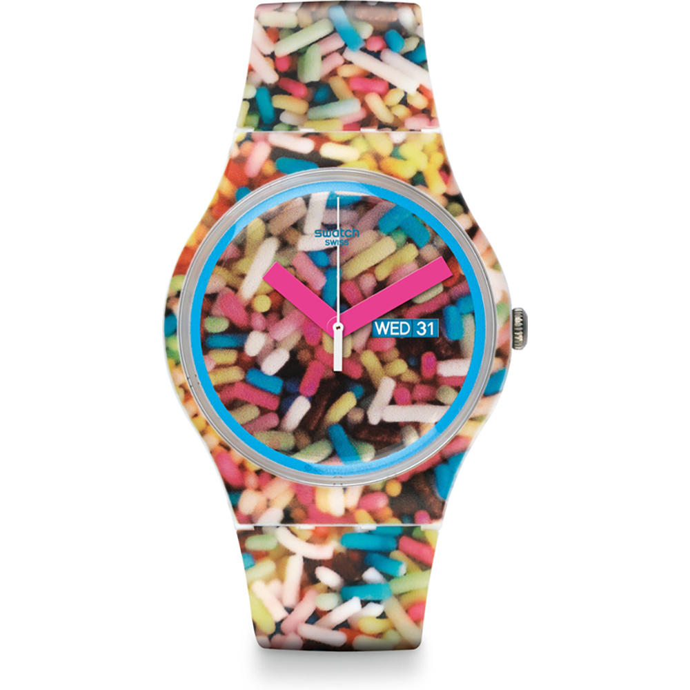 Swatch NewGent SUOW705 Sprinkled Horloge