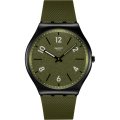 Swatch New Skin Irony SS07B115 Hint of pine Horloge