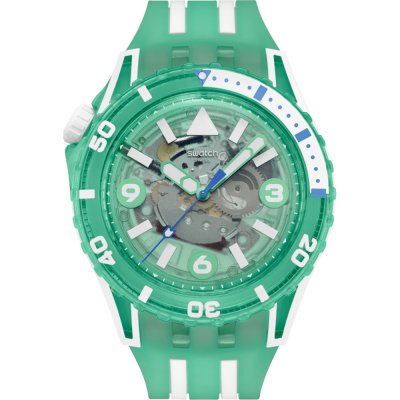 Swatch Scubaqua SSCU09L100 Medusae Horloge