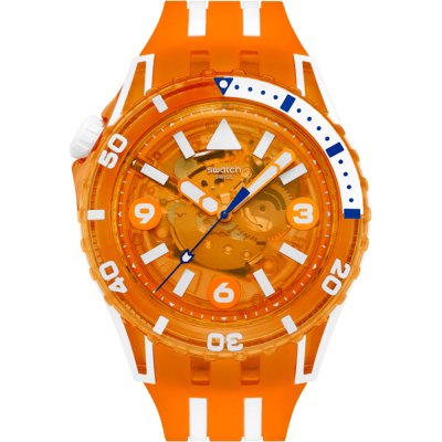 Swatch Scubaqua SSCU09O100 Pacific Sea Nettle Horloge