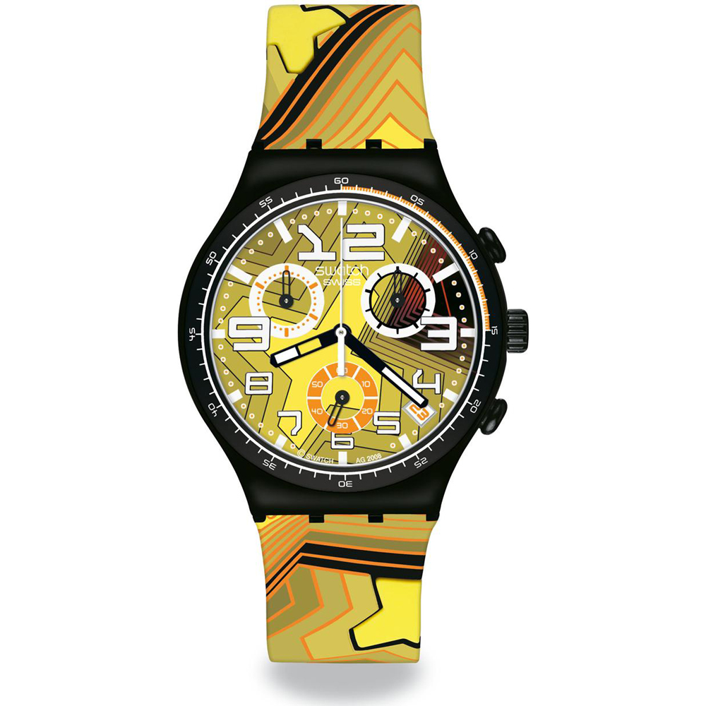 Swatch Irony Chrono YCB4010 Stroke Light Horloge