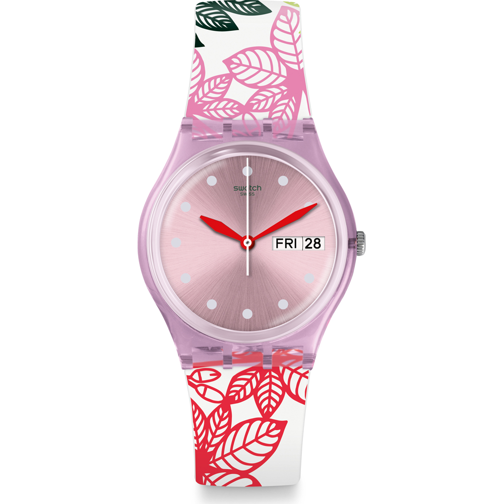 Swatch Standard Gents GP702 Summer Leaves Horloge