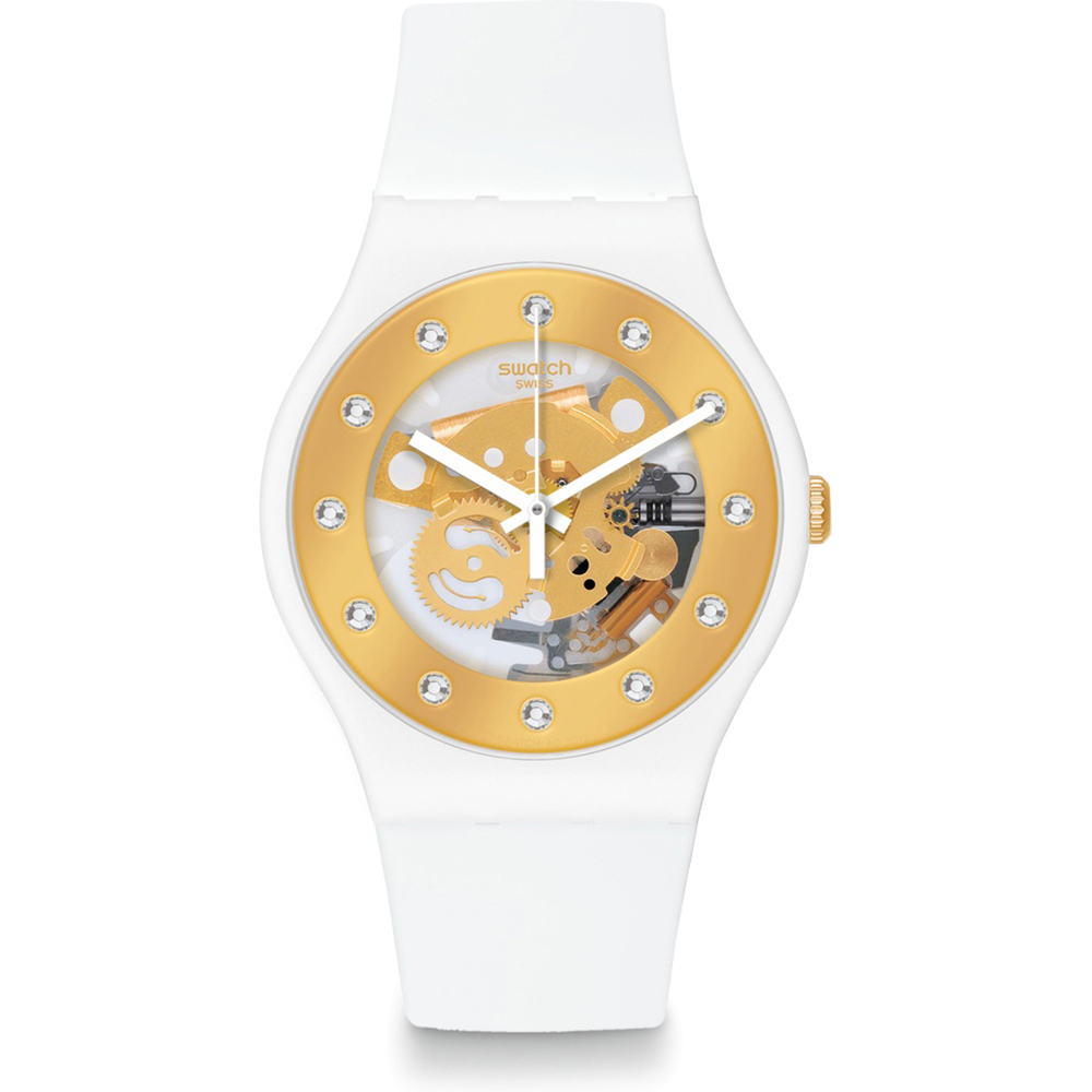 Swatch De Originals SUOZ148 Sunray Glam horloge • EAN: 7610522633407 •  Horloge.be