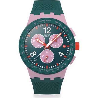Swatch New Chrono Plastic SUSP400 Moment of Rose Horloge