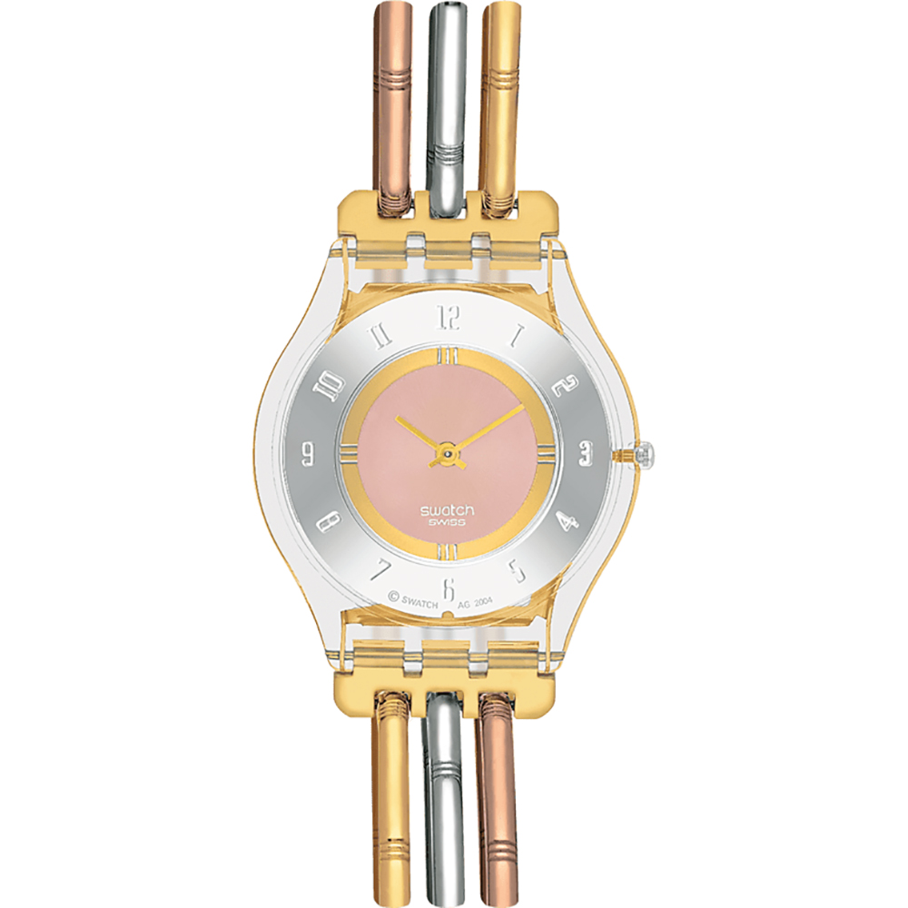 Swatch Skin SS08K101A Tri Gold Again Large Horloge