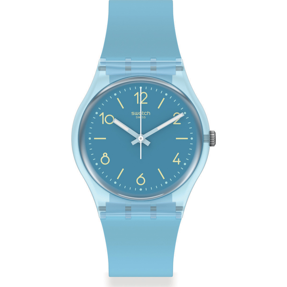 Swatch Standard Gents SO28S101 Turquoise Tonic Horloge