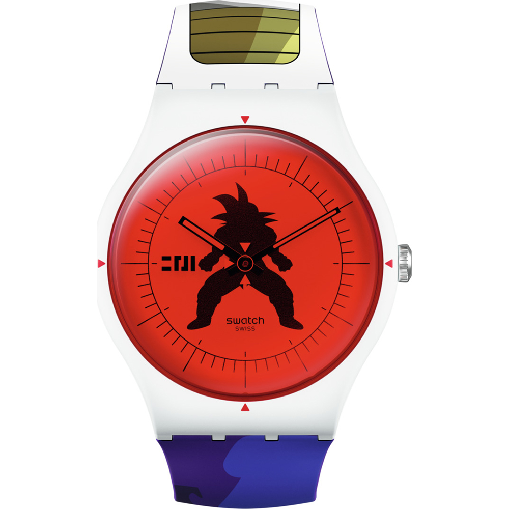 Swatch Specials SUOZ348 VEGETA X SWATCH Horloge