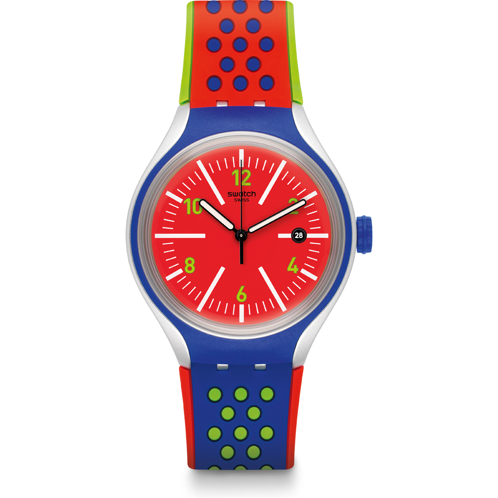 Swatch XLite YES4016 Vermelho Horloge