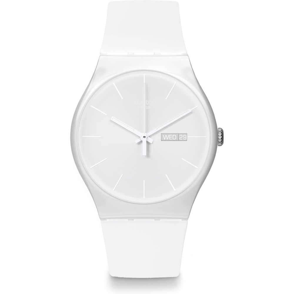 Swatch NewGent SUOW701 White Rebel Horloge
