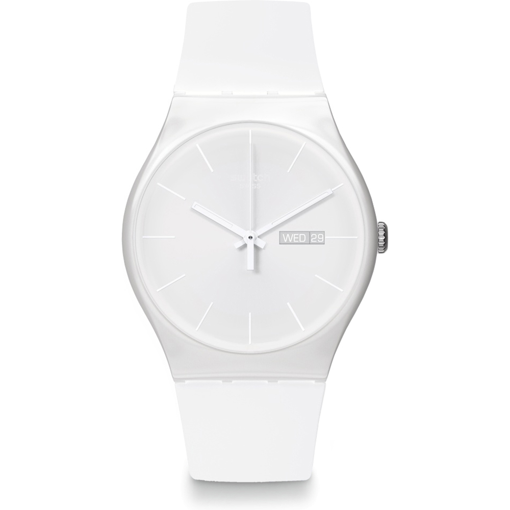 Swatch De Originals SUOW701 White Rebel horloge • EAN: 7610522252530 •  Horloge.be
