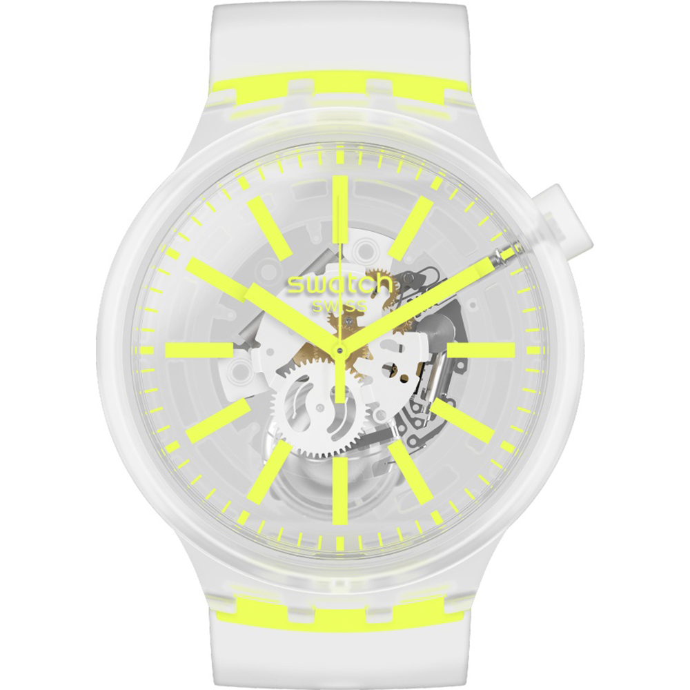 Swatch Big Bold SO27E103 YellowInJelly Horloge