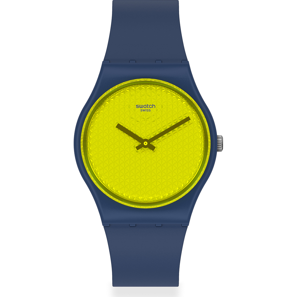 Swatch Standard Gents GN266 Yellowpusher Horloge