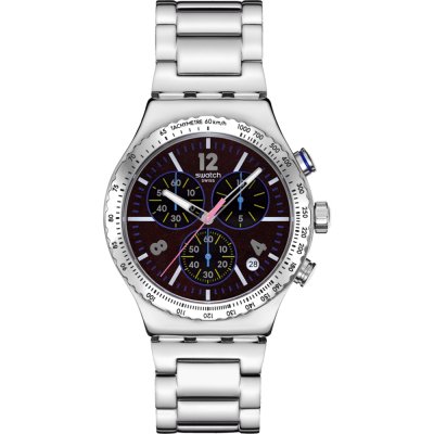 Swatch Irony - Chrono New YVS533G Purple Glow Horloge