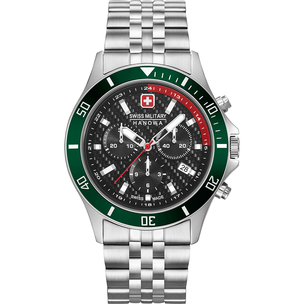 Swiss Military Hanowa 06-5337.04.007.06 Flagship Racer Chrono Horloge