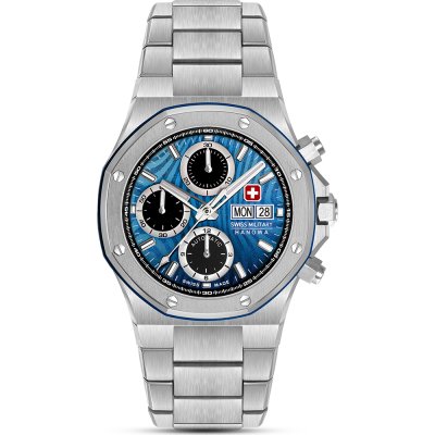 Swiss Military Hanowa Land SMWGL0007001 Damask Legends Windstorm Horloge