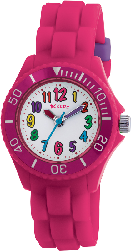 Tikkers kids TK0011 Funky Numbers Horloge