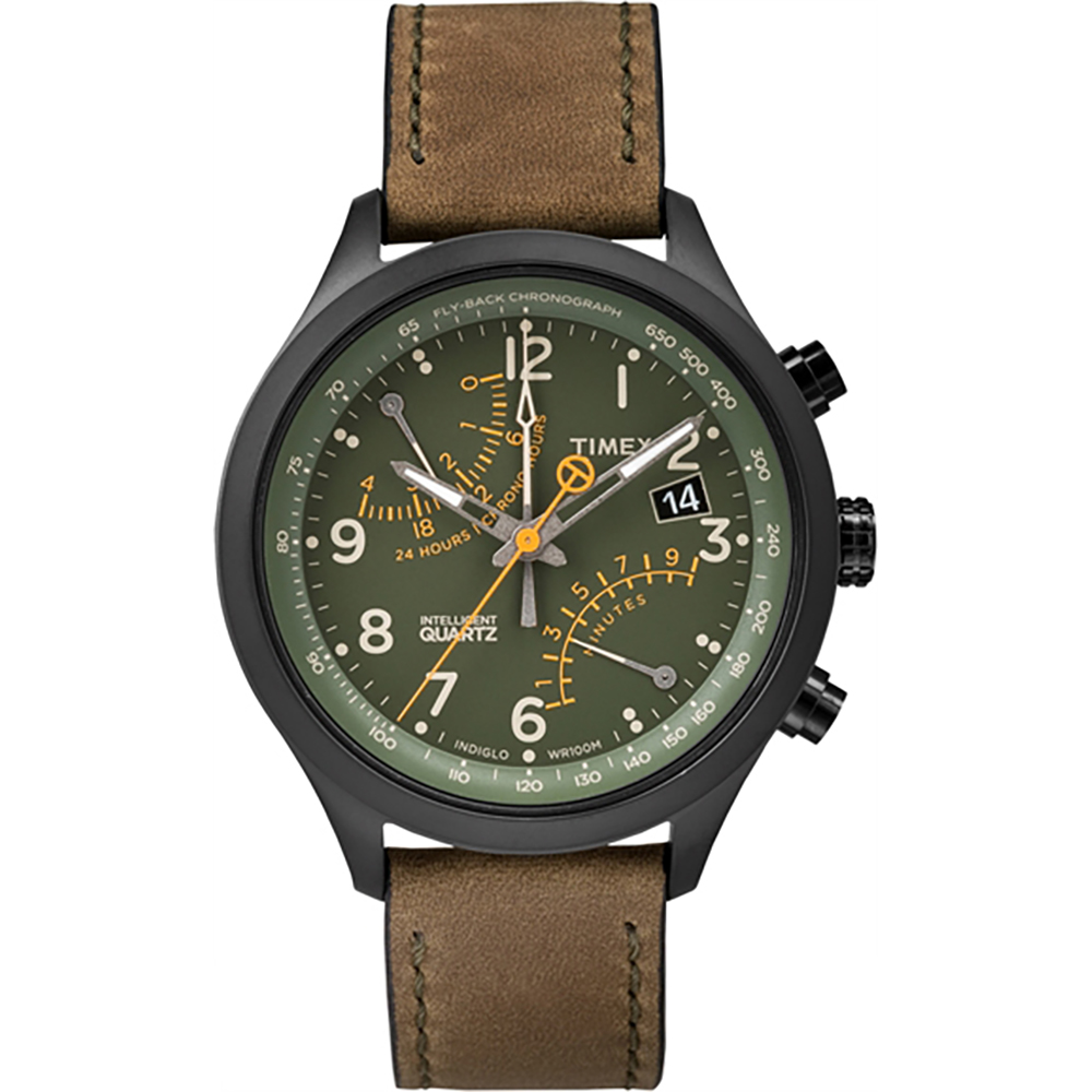 Timex IQ T2P381 IQ Fly-Back Horloge