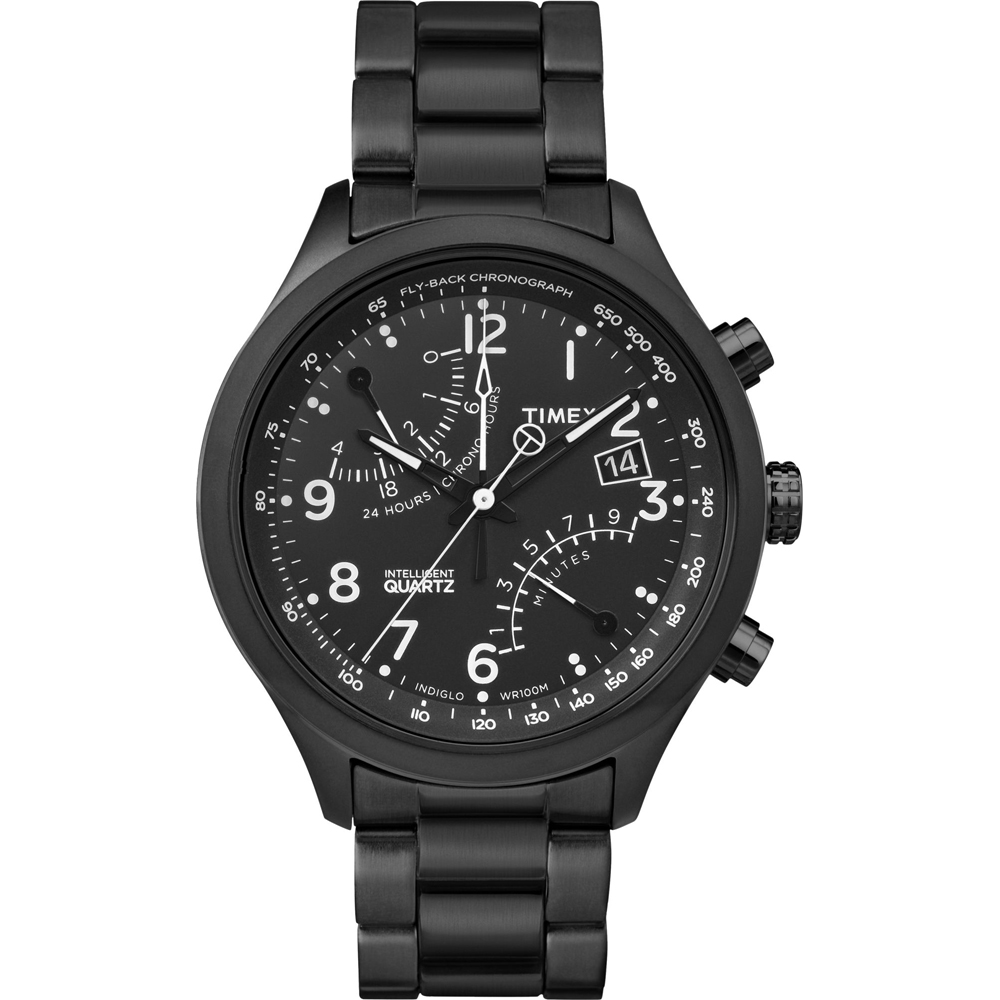 Timex IQ TW2P60800 IQ Fly-Back Horloge