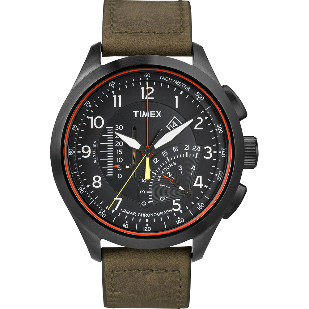 Timex IQ T2P276 IQ Linear Chronograph Horloge