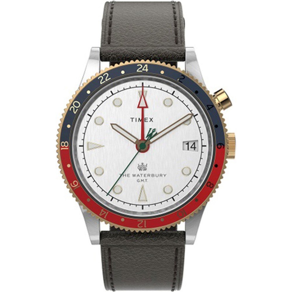 Timex Waterbury TW2U99100 Waterbury GMT Horloge