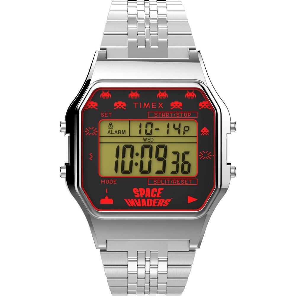 Timex TW2V30000 T80 X Space Invaders Horloge