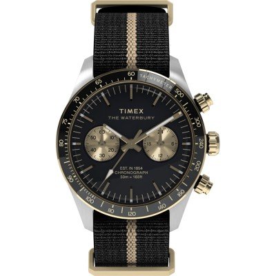 Timex Waterbury TW2Y35400 Waterbury Heritage Chronograph Horloge