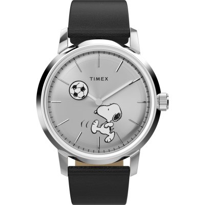 Timex X Peanuts TW2Y53800 Peanuts x Timex Marlin Automatic Soccer Horloge