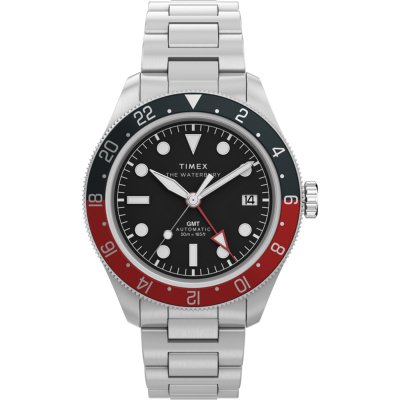 Timex Waterbury TW2Y60600 Waterbury Heritage Automatic GMT Horloge