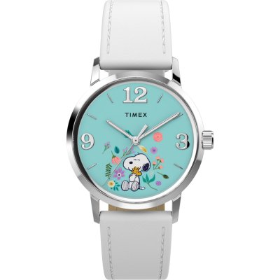 Timex X Peanuts TW2Y68800 Peanuts x Timex Marlin Flower Dial Horloge