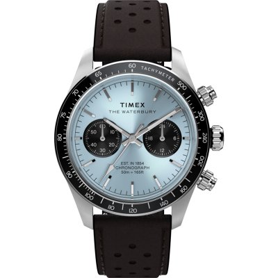 Timex Waterbury TW2Y70600 Waterbury Heritage Chronograph Horloge