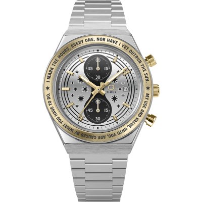 Timex X Warner Brothers TW2Y75900 Harry Potter x Q Timex Time Turner Chronograph Horloge