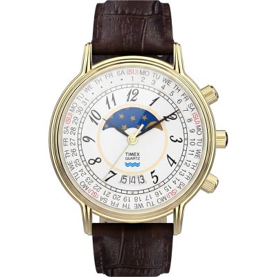 Timex LAB TW2Y99000 Timex 1990 Moon Phase and Calendar Dial Reissue Horloge