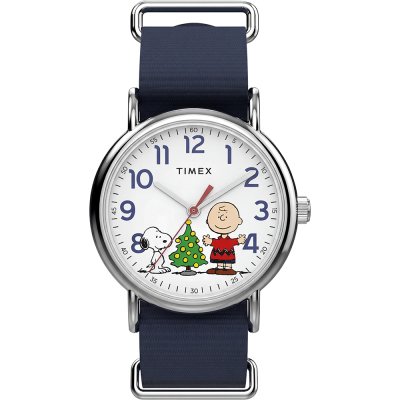 Timex X Peanuts TW6A00400 Weekender® Charlie Brown Christmas Horloge