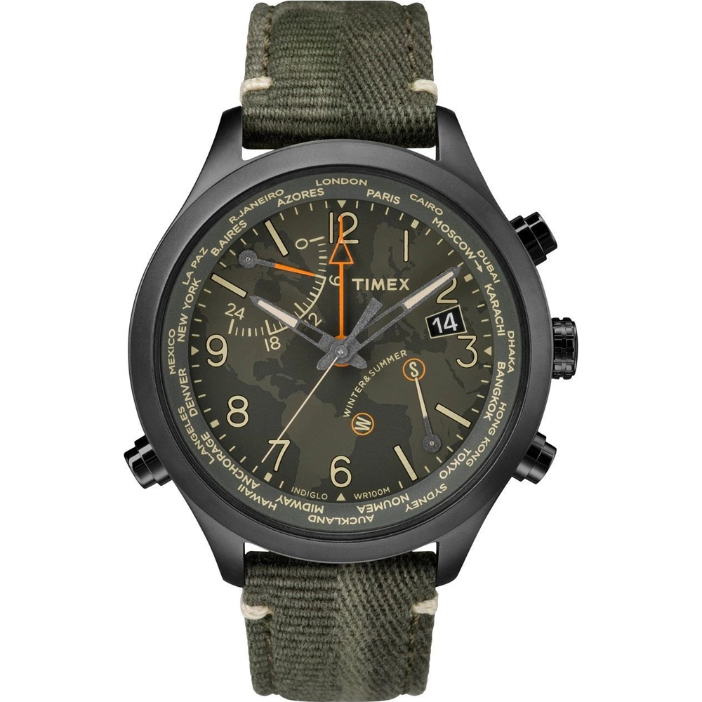 Timex IQ TW2R43200 IQ Waterbury Horloge