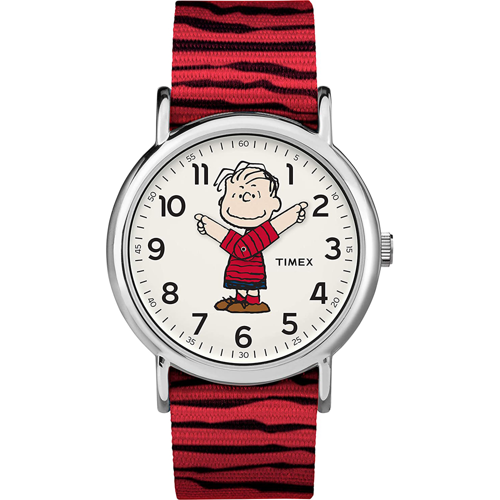 Timex Originals TW2R41200B Weekender Peanuts Horloge