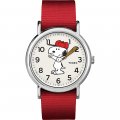 Timex X Peanuts TW2R41400 Timex X Peanuts - Weekener Horloge