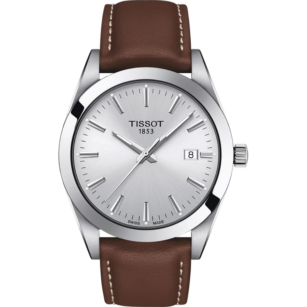 Tissot T-Classic T1274101603100 Gentleman horloge