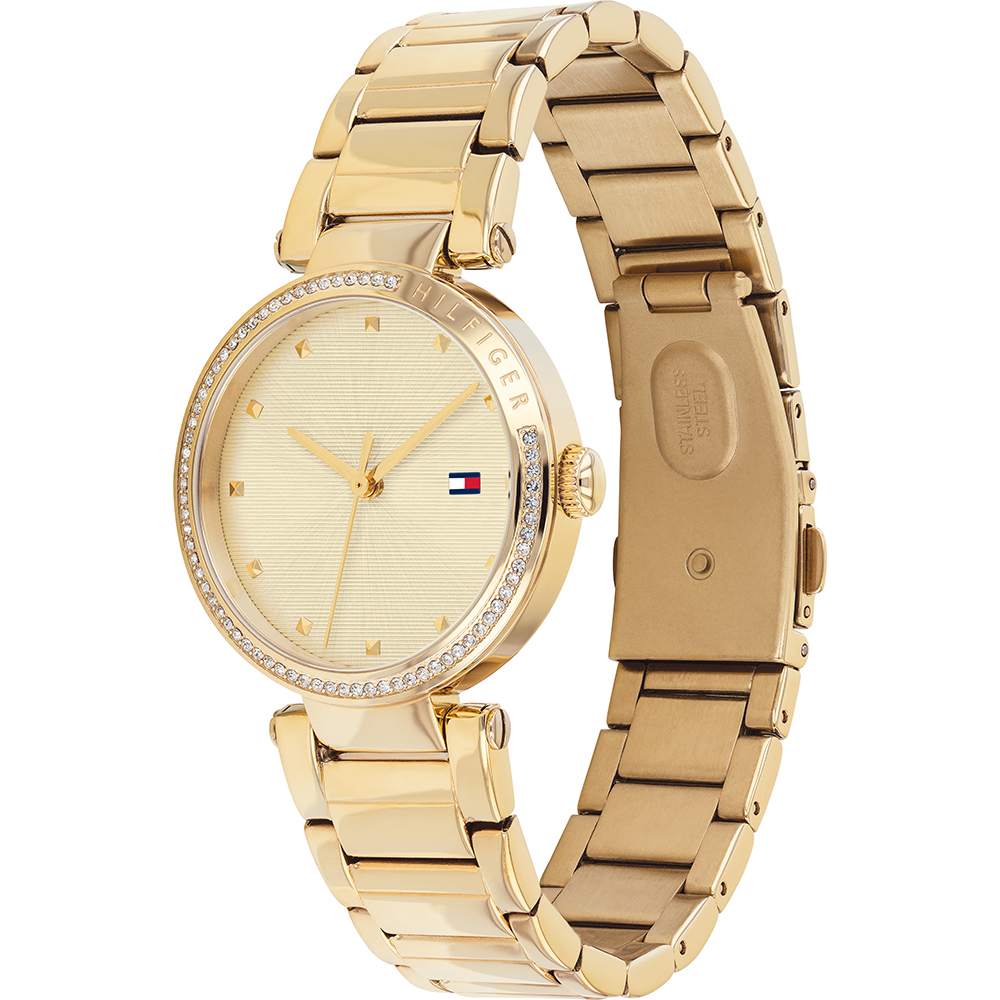 tommy hilfiger horloge dames goud