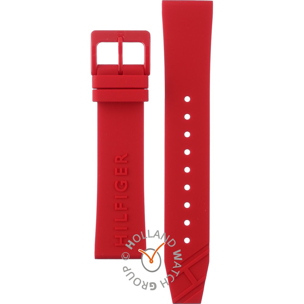 Tommy Hilfiger banden 679302233 Denim • Officieel merkdealer • Horloge.be
