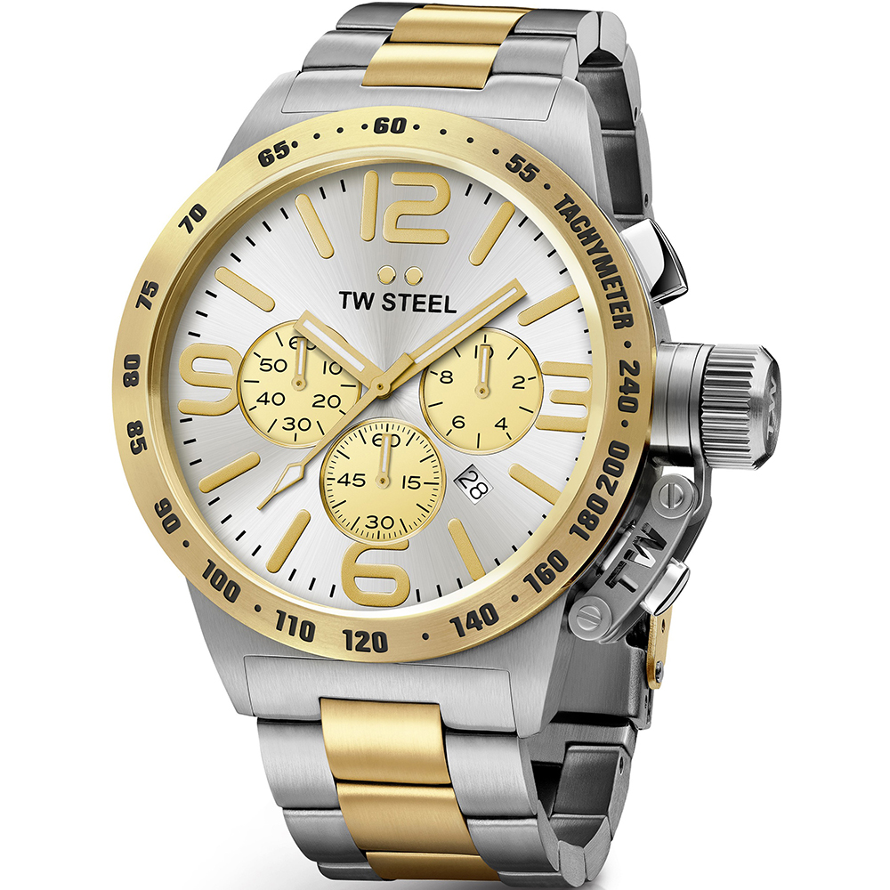 TW Steel Watch Chrono Canteen bracelet CB34