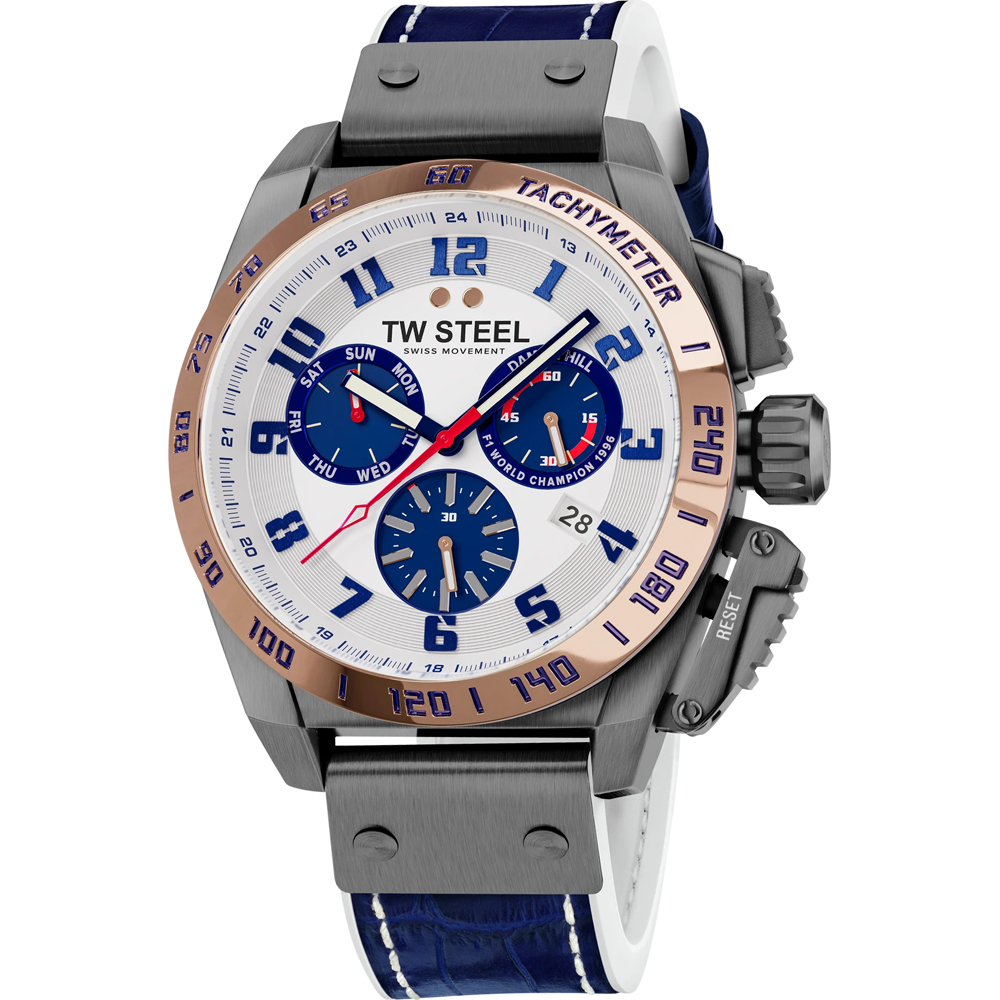 TW Steel Canteen TW1018-1 Fast Lane 'Damon Hill' - 1000 pieces limited edition horloge