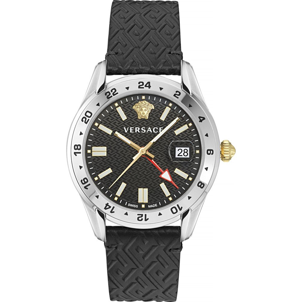 Versace VE7C00123 Greca Time GMT Horloge
